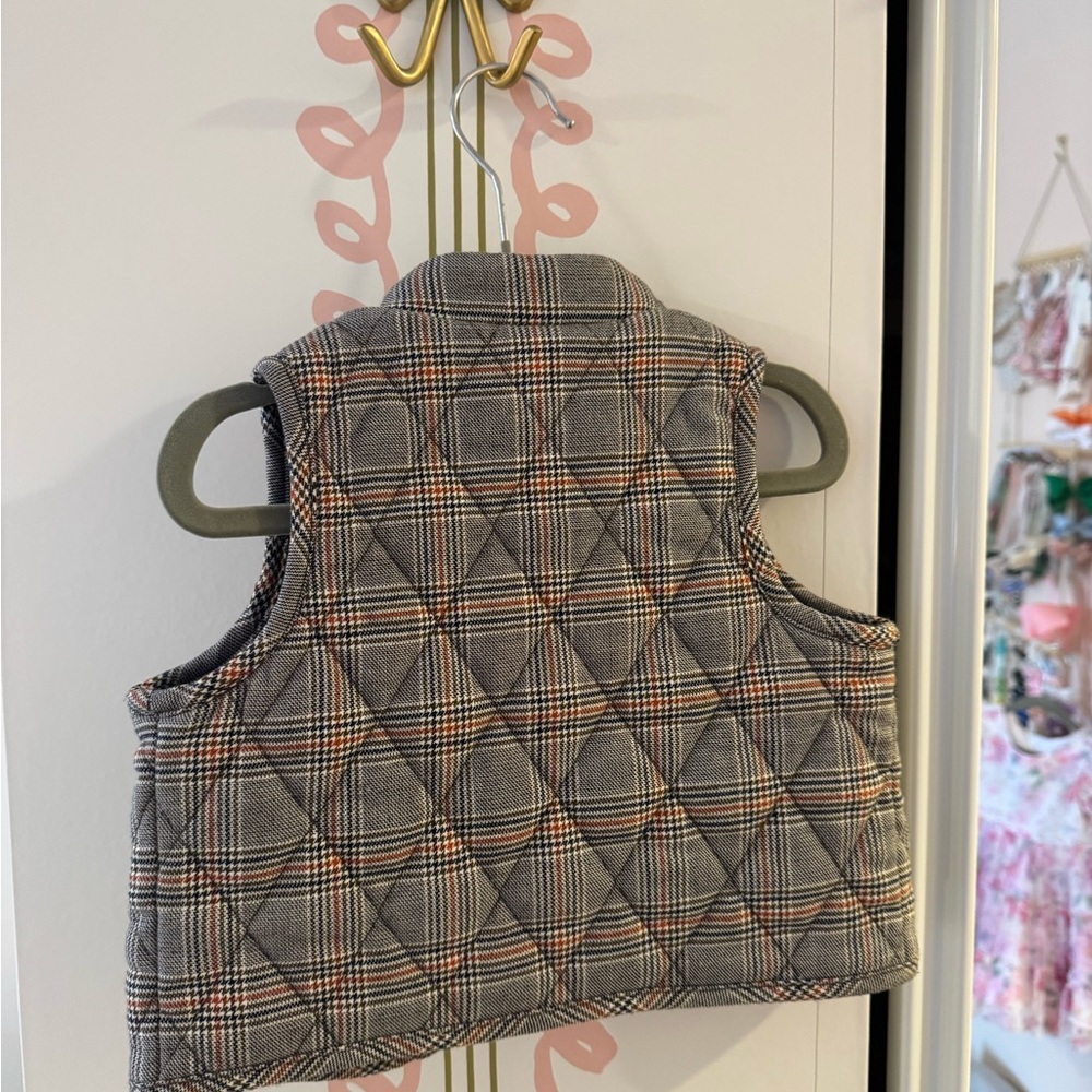 Janie and Jack Multicolor Plaid Jacket - Picture 2 of 3